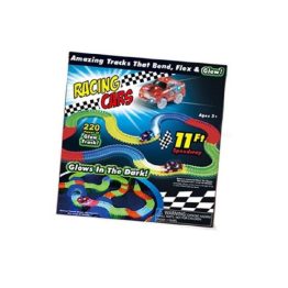 Pista Magic RACING CARS 220 Piezas con 1 Auto Luces Led