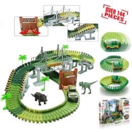 SET COMPLETO PISTA FLEXIBLE DINOSAURIOS 144 PCS