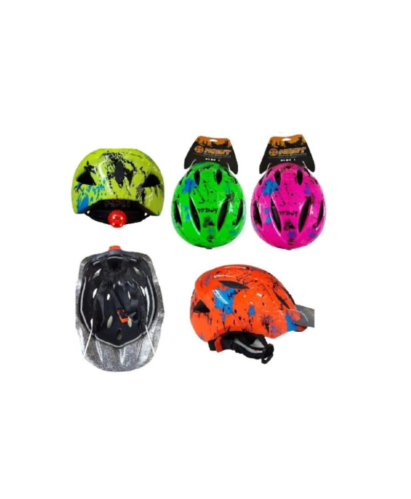 Casco Infantil Regulable con Luz de seguridad HEIST – Roller Skate Bici Monopatín