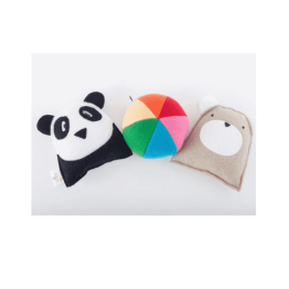 Sonajero x 3 AINÉ – PANDA PELOTA OSO