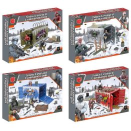 Bloques Set Militar COMANDO DE NIEVES