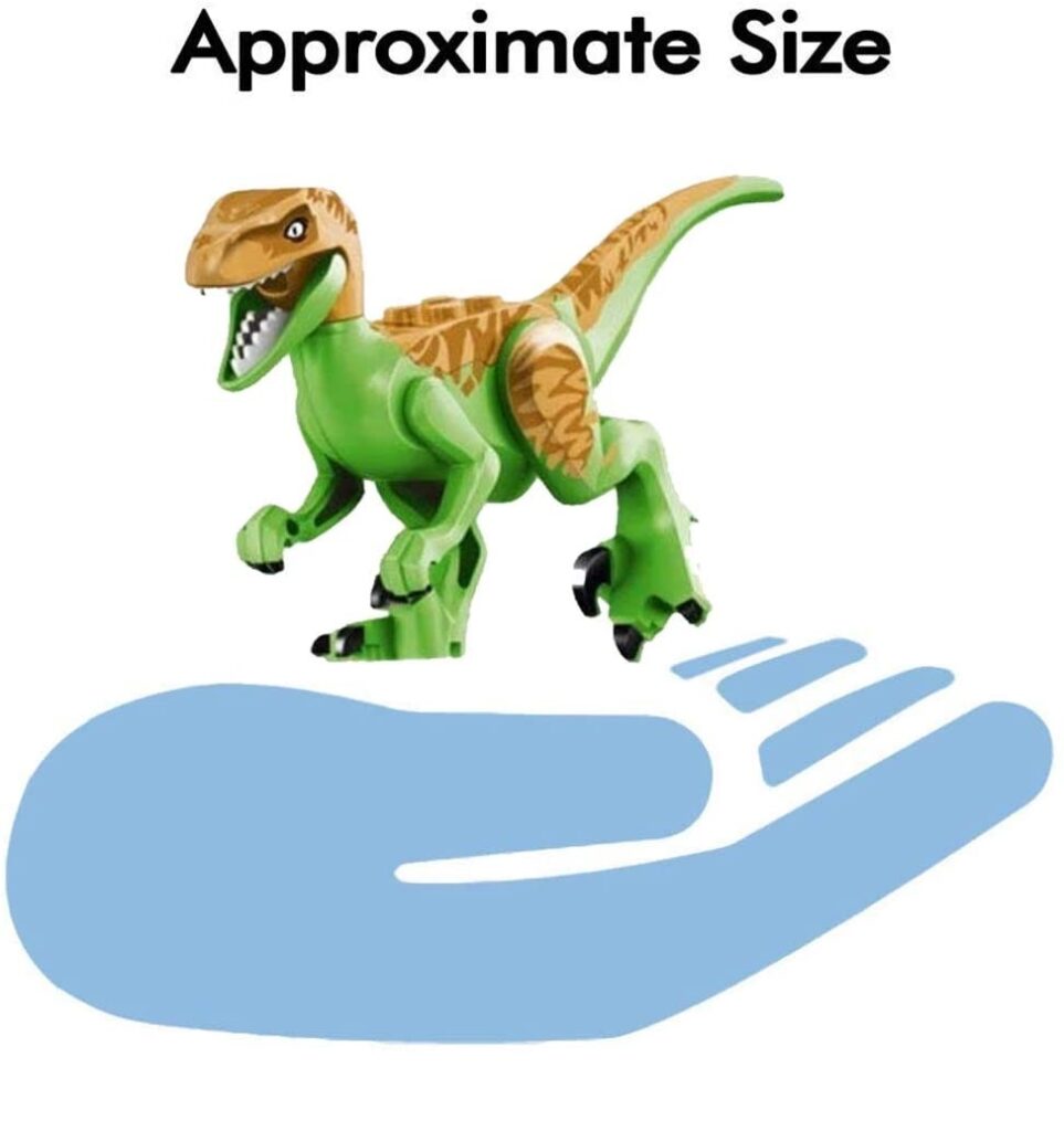 Dinosaurios Para Armar Articulados Colección Completa Set X8 - Imagen 3