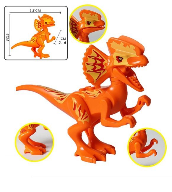 Dinosaurios Para Armar Articulados Colección Completa Set X8 - Imagen 5