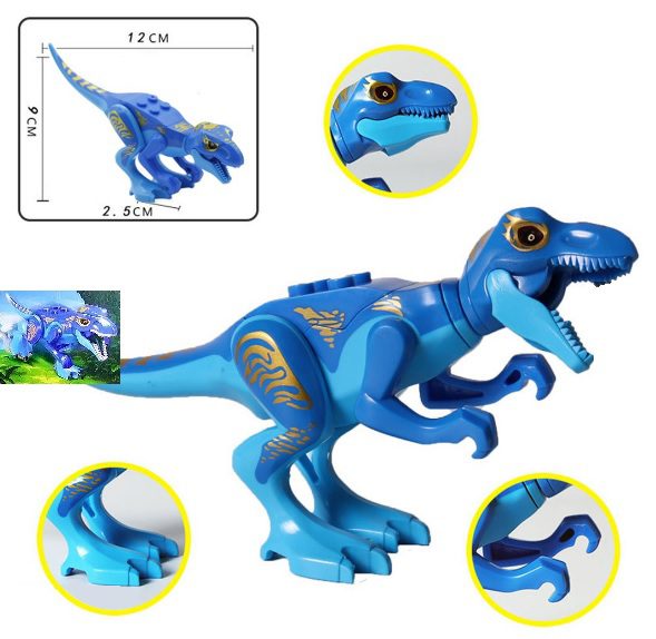 Dinosaurios Para Armar Articulados Colección Completa Set X8 - Imagen 8