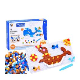 Rompecabezas Didáctico Puzzle De Ladrillos Oceano 4 En 1