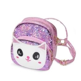 CARTERA Y MOCHILITA INFANTIL 2 EN 1 DE LENTEJUELAS REVERSIBLES