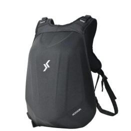 Mochila Moto Kossok Impermeable Rígida Correa Porta Casco