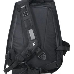 Mochila Moto Kossok Impermeable Rígida Correa Porta Casco
